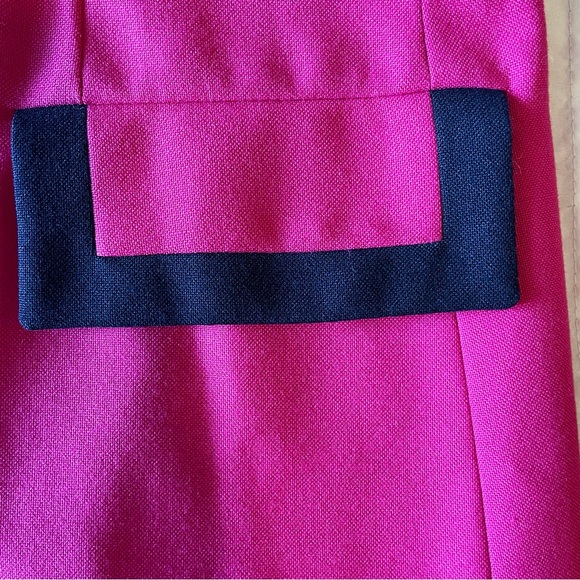 Womens Hot Pink Blazer Suit Tux Jacket Vintage 80s 90s - Picture 3 of 12